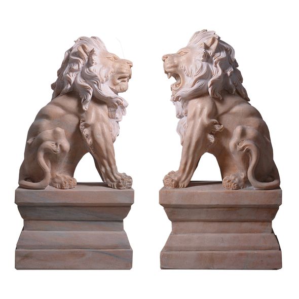 emp376-escultura-par-de-leao-sentado
