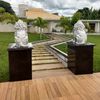 Par-de-Escultura-de-Leao-Sentado-100cm---EML423