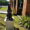 Escultura-Cachorro-Dobermann-Olhando-para-Esquerda-98cm-VRF255E