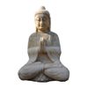 Escultura-de-Buda-Sentado-em-Marmore-Branco-60cm-EMP132