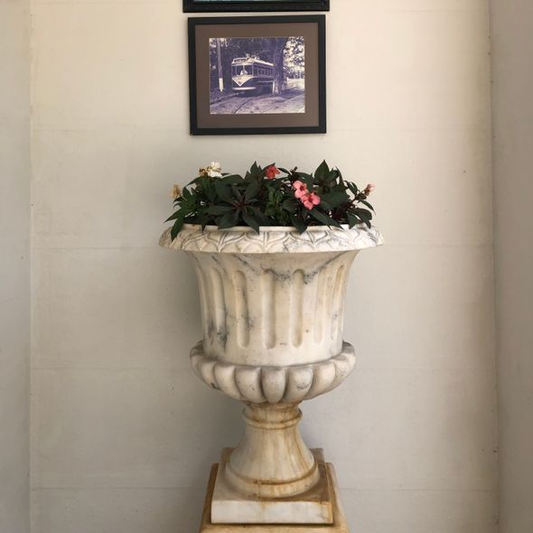 Vaso-Taca-Marmore-Branco-70cm-VMP114