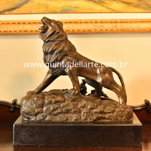 Escultura-Leao-de-Bronze-54cm-EBZ535--1-
