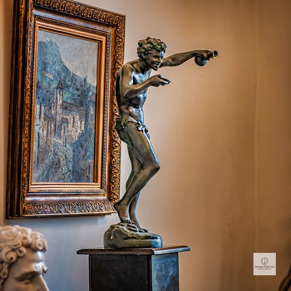 Escultura-de-Bronze-Baco-100cm-EBZ556
