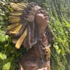 Busto-Indigena-em-Bronze-60cm-EMP052