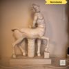 Escultura-Centauro-em-Marmore-Branco-50cm-EMP614