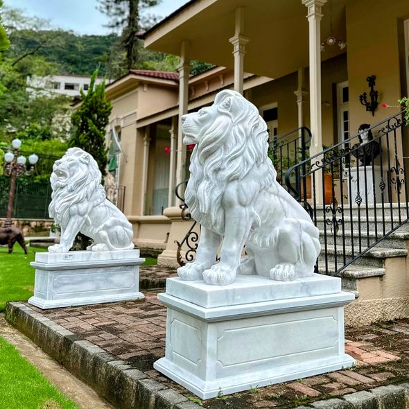Par-de-Leoes-Palacio-das-Laranjeiras-120cm-40cm-de-Base-EMP602--1-