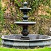 Chafariz-2-Pratos-com-Lago-Marmore-Preto-210cm-FMP208