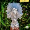 Busto-Cacique-em-Marmore-Branco-72cm-BMP059